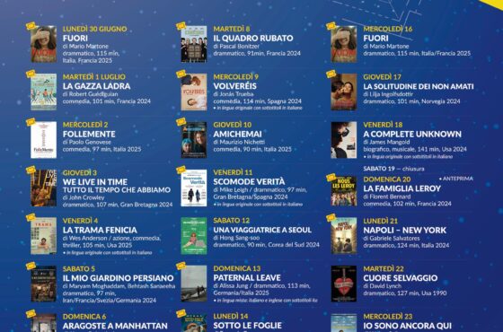 INSIEME PER SAN LORENZO | Cinema al Chiostro e INDI in piazza indipendenza + eventi 14-20 luglio